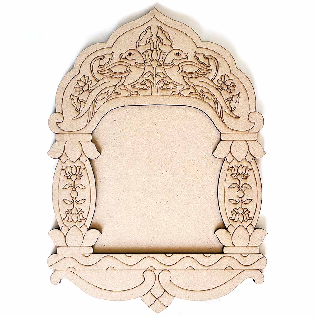 Pre-Marked Jharokha Mdf Cutout Design No.3