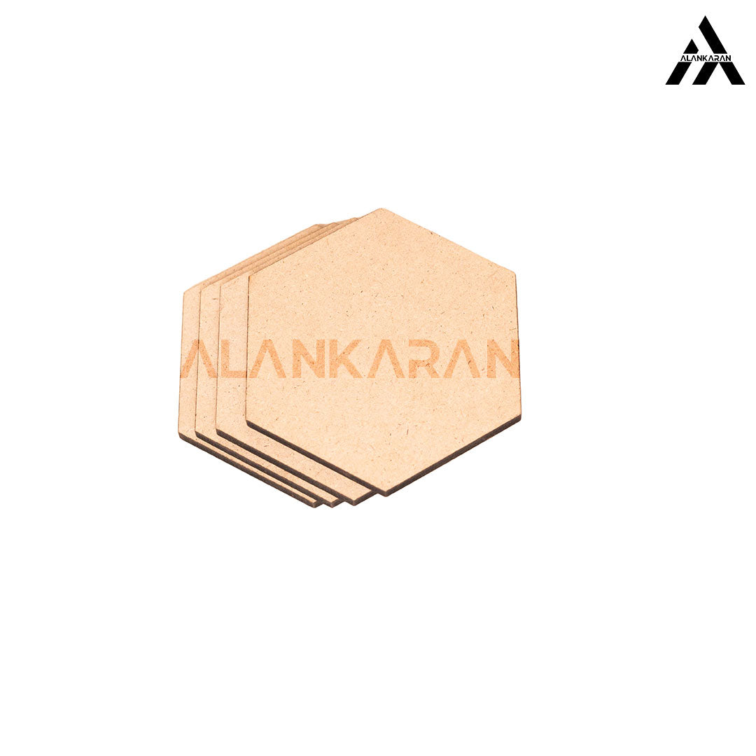 Alankaran Hexagon Coaster