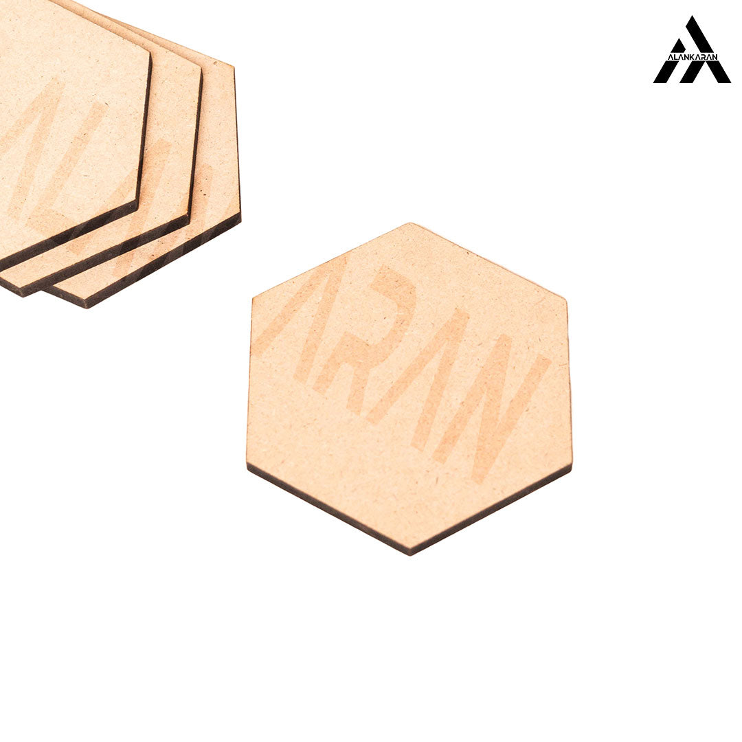 Alankaran Hexagon Coaster