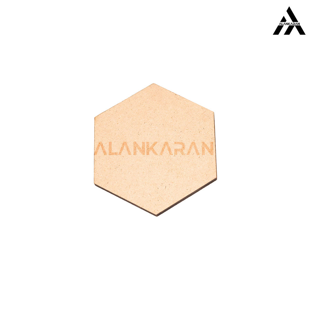 Alankaran Hexagon Coaster