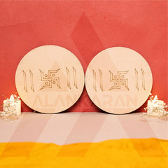 Alankaran Swastik Cutout for Decoration