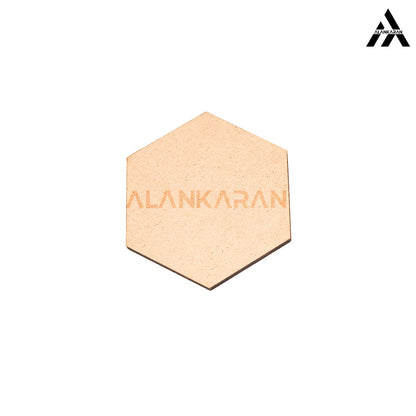 Alankaran Hexagon Coaster