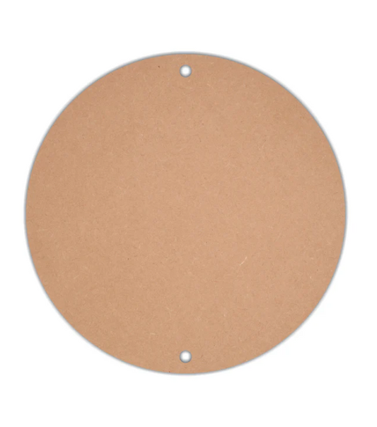 Round MDF Car Hanging