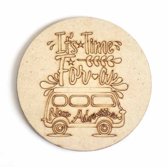Custome Shape It's Time For Fun Fridge Magnet