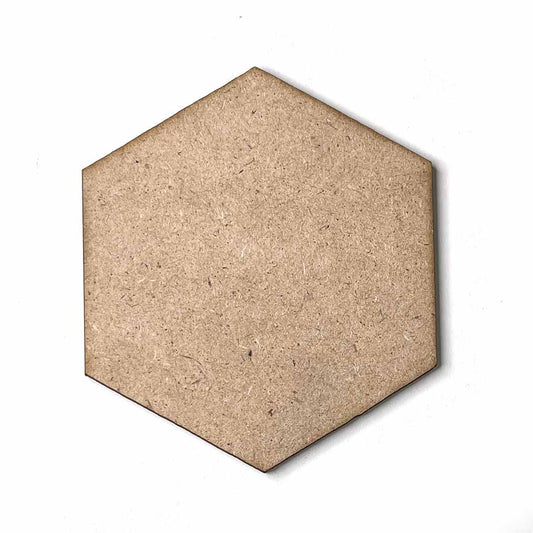 Hexagon Mdf Base Set of 6