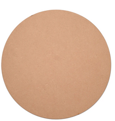 MDF Plain Round Base for Painting