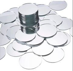 Round Mirror Glass for Craft & Decoration