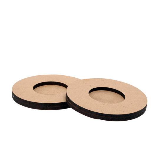Round Design Tea Light Holder Set of 2