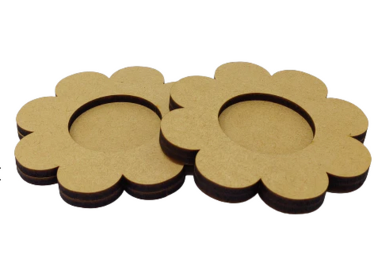 Flower Design Tea Light Holder -1