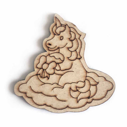 Transform Your Fridge with the Elegant Unicorn Shape Fridge Magnet Set of 5